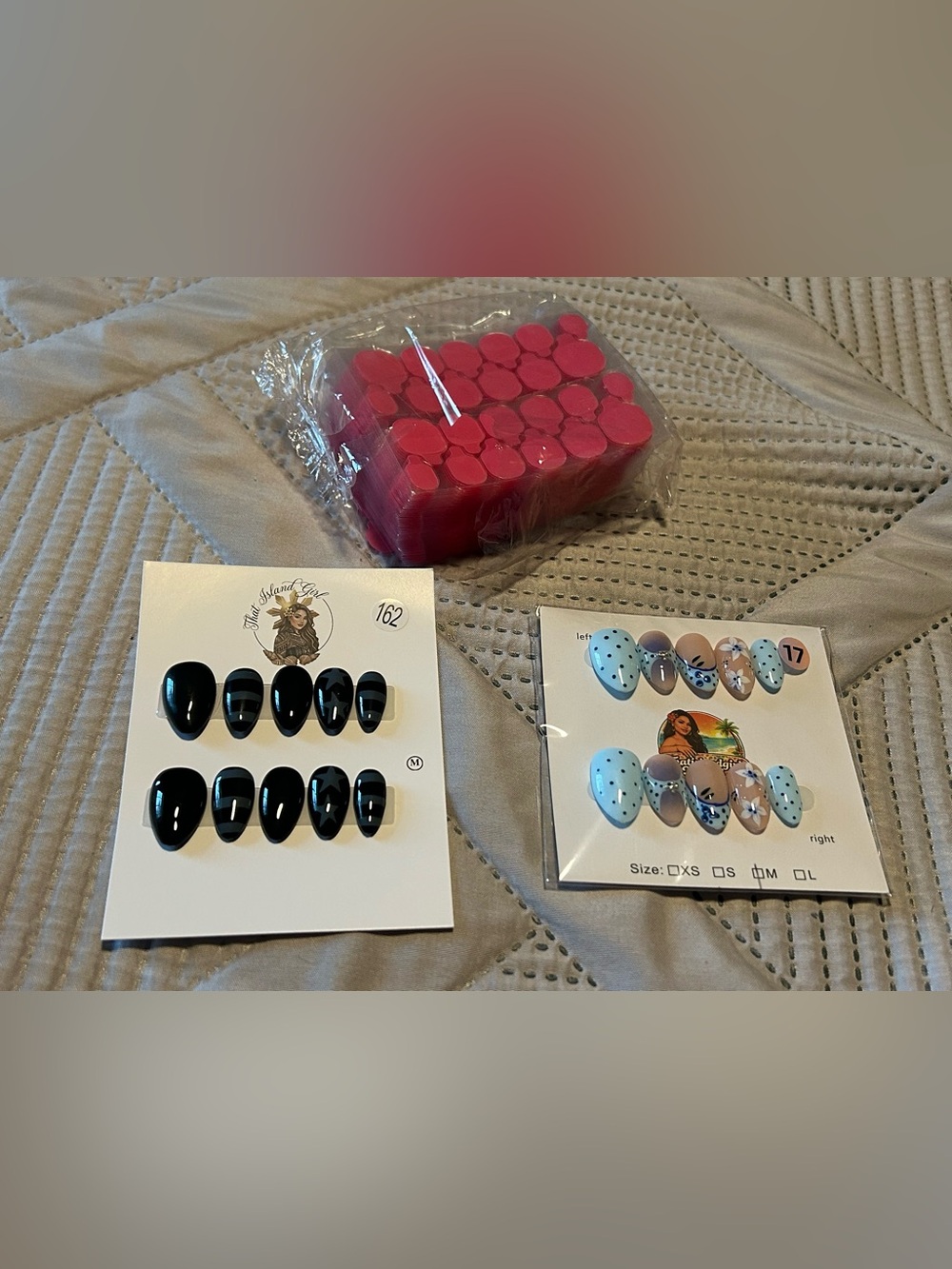 Nail Accessories - Acrylic Press On Bundle - Medium/Short